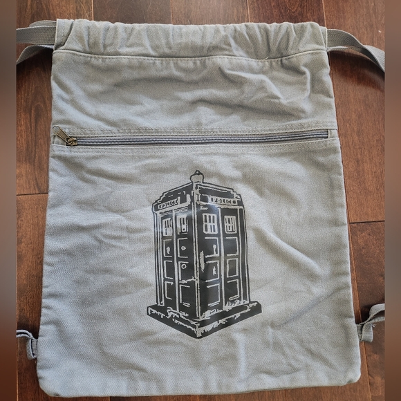 Doctor Who Drawstring Backpack - Picture 1 of 2